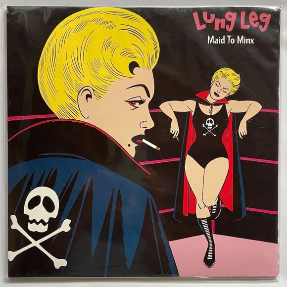 Lung Leg – Maid To Minx Pink Vinyl, LP, Remastered, Last Night From Glasgow NEW - Picture 1 of 2
